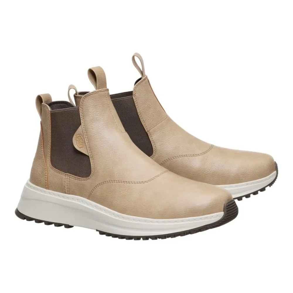 HEY DUDE Tahoe Chelsea Classic Casual Boots Timber Tan Men's Size 11 44293-2KR